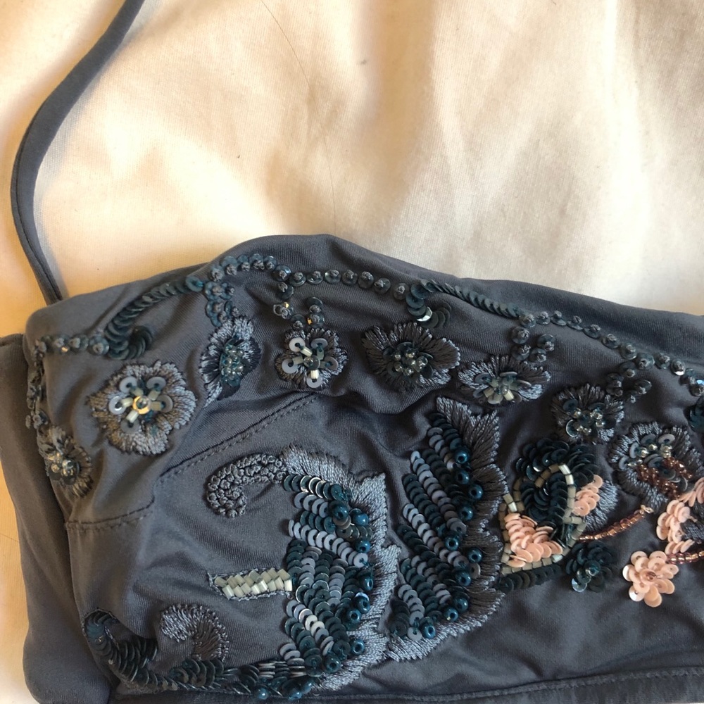 New La Perla Beaded Bathing Suit Top - Picture 2 of 7
